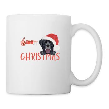 Joyeux Noël Labrador - Mug blanc - blanc - Droite