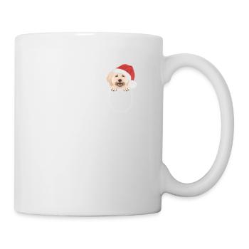 Poodle Merry Christmas - Mug - white - Right
