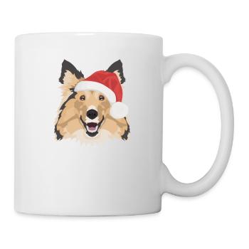 Shetland Sheepdog Merry Christmas - Mug - white - Right