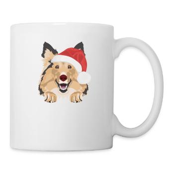 Shetland Sheepdog Merry Christmas - Mug - white - Right