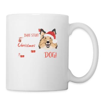 Shetland Sheepdog Merry Christmas - Mug - white - Right