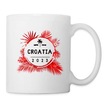 Croatia 2023 Colorful - Mug - white - Right