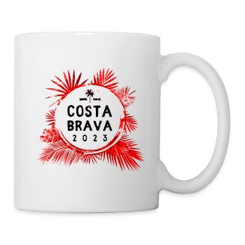Costa Brava 2023 Bunt - Tasse - Weiß - Rechts