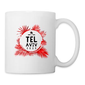 Tel Aviv 2023 coloré - Mug blanc - blanc - Droite