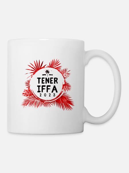 Teneriffa 2023 Bunt - Tasse - Weiß