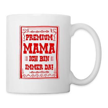 Beste Mama der Welt - Tasse - Weiß - Rechts