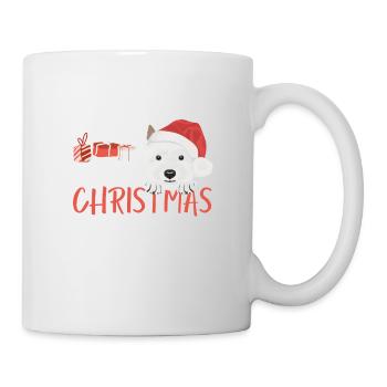 West Highland Terrier Merry Christmas - Mug - white - Right