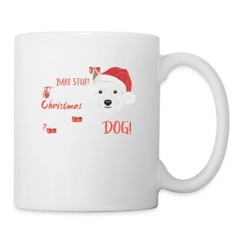 West Highland Terrier Joyeux Noël - Mug blanc - blanc - Droite