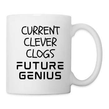Current Clever Clogs Future Genius - Mug - white - Right