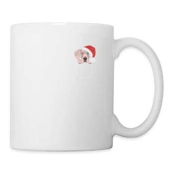 Merry Christmas Weimaraner - Mug - white - Right
