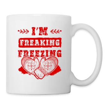 Freezing Winter - Tasse - Weiß - Rechts