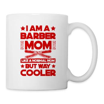 Barber Mom - Tasse - Weiß - Rechts