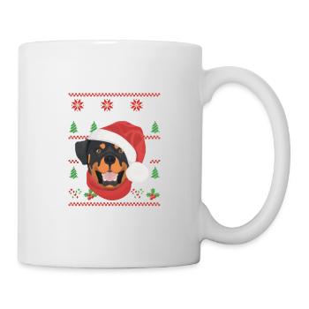 Rottweiler Merry Christmas - Mug - white - Right