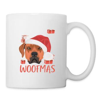 Rhodesian Ridgeback Joyeux Noël - Mug blanc - blanc - Droite