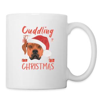 Rhodesian Ridgeback Joyeux Noël - Mug blanc - blanc - Droite