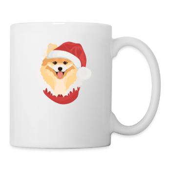 Joyeux Noël de Poméranie - Mug blanc - blanc - Droite