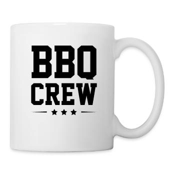 Équipe de barbecue - Mug blanc - blanc - Droite