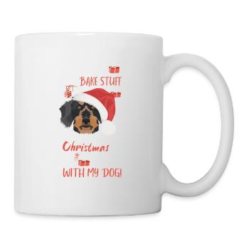 Wire-haired Dachshund Merry Christmas - Mug - white - Right