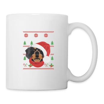 Wire-haired Dachshund Merry Christmas - Mug - white - Right