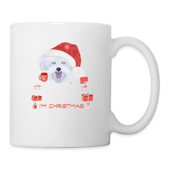 Marché de Noël maltais - Mug blanc - blanc - Droite