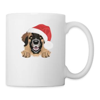 Joyeux Noël Leonberg - Mug blanc - blanc - Droite