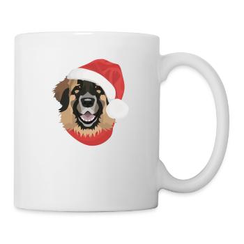 Joyeux Noël Leonberg - Mug blanc - blanc - Droite