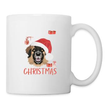 Joyeux Noël Leonberg - Mug blanc - blanc - Droite