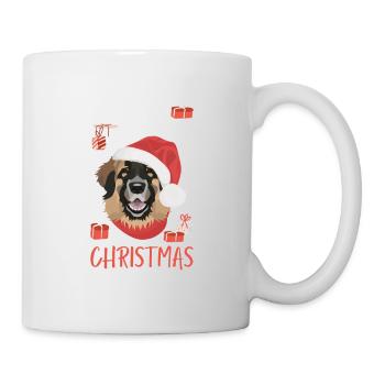 Joyeux Noël Leonberg - Mug blanc - blanc - Droite