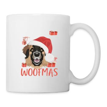 Joyeux Noël Leonberg - Mug blanc - blanc - Droite