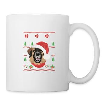 Joyeux Noël Leonberg - Mug blanc - blanc - Droite