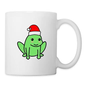 Frog Comic Christmas Xmas - Mug - white - Right