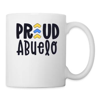 Proud Abuelo Down Syndrome Grandpa Family T21 - Mug - white - Right