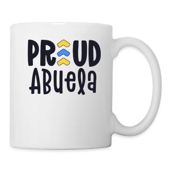 Proud Abuela Down Syndrome Grandma Family T21 - Mug - white - Right