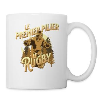 Le premier pilier - Mug blanc - blanc - Droite