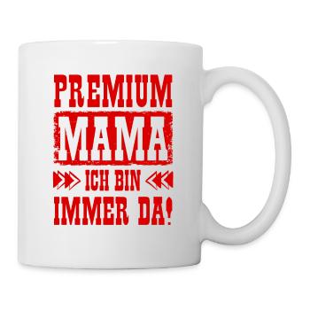Beste Mama der Welt - Tasse - Weiß - Rechts