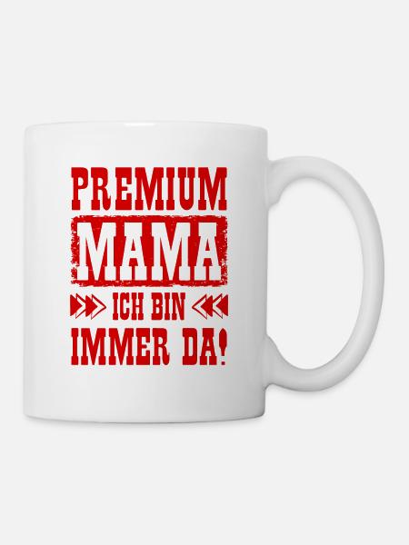 Beste Mama der Welt - Tasse - Weiß