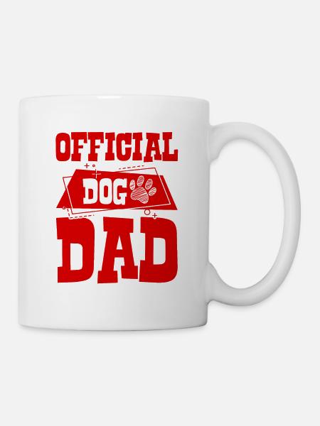 Hunde Papa - Tasse - Weiß