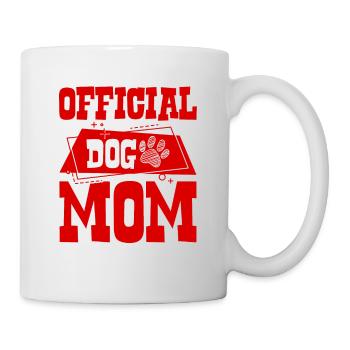 Hunde Mama - Tasse - Weiß - Rechts