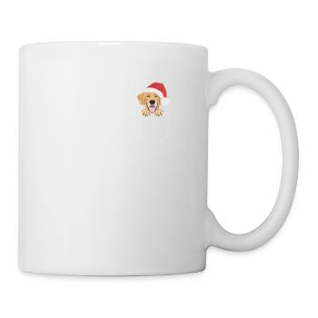 Golden Retriever Merry Christmas - Mug - white - Right