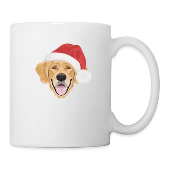 Golden Retriever Merry Christmas - Mug - white - Right