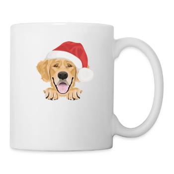 Golden Retriever Merry Christmas - Mug - white - Right