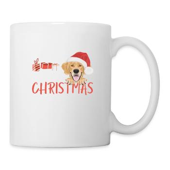 Golden Retriever Merry Christmas - Mug - white - Right