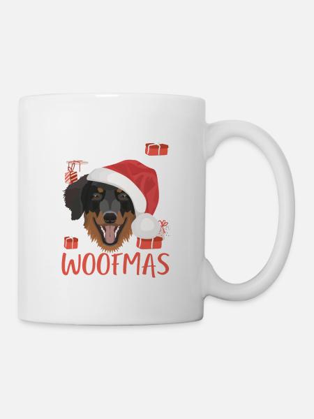 Hovawart Merry Christmas - Mug - white