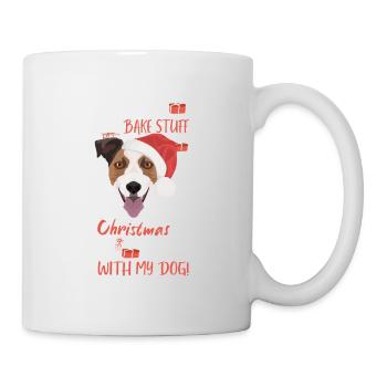 Jack Russell Terrier Merry Christmas - Mug - white - Right