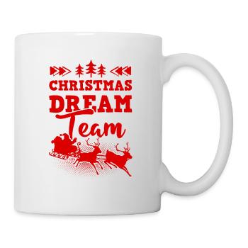 Christmas Dream team - Mug - white - Right