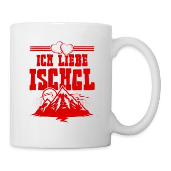 Ich liebe Ischgl - Tasse - Weiß - Rechts