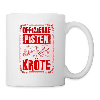 Ofizielle Pisten Kröte - Tasse - Weiß - Rechts