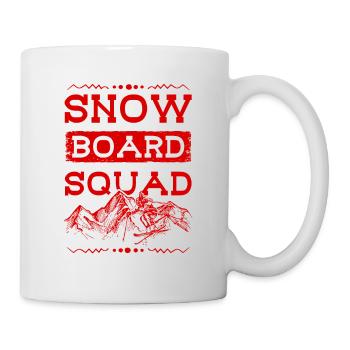 Snowboard Squad - Tasse - Weiß - Rechts