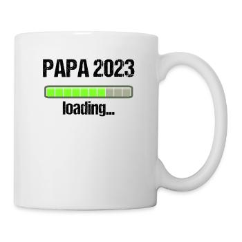 Papa 2023 Loading Fatherhood Becoming a Dad - Mug - white - Right