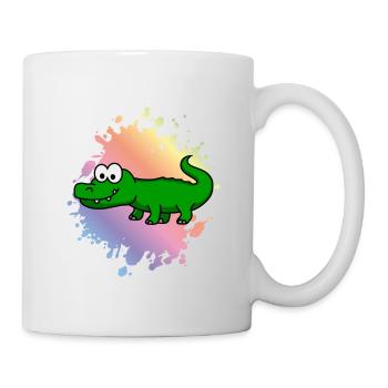 Alligator Comic Animal - Mug - white - Right